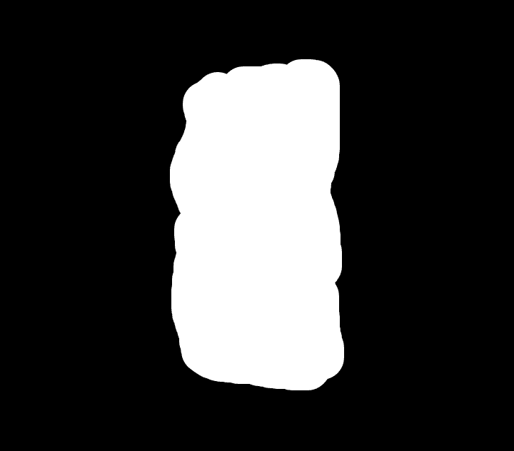 An attempt to generate a photo-realistic person: Mask.